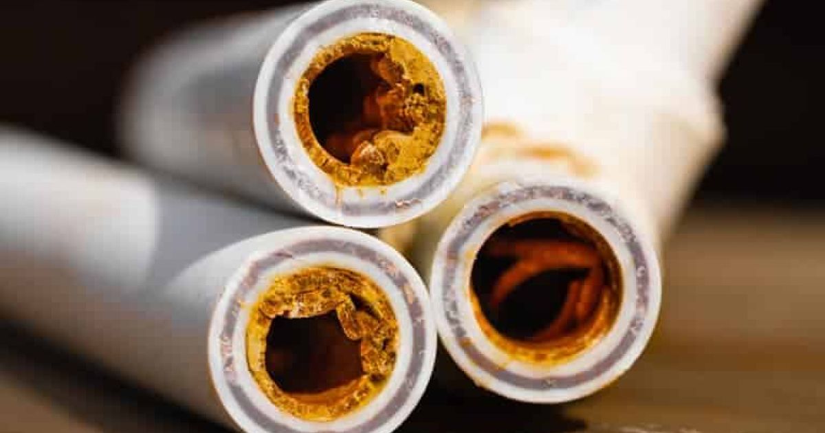 Pipes with dirt Photo By Irin Fierce at Shutterstock